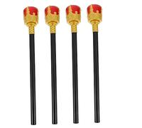 Healeved 4 Varitas De Halloween Caballero Príncipe Marca para Rey para Decoración Varitas Decorativo De Plástico