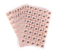 Healeved 400Piezas Parches Desechables de Acupresión para Oídos Kit de Pegatinas de Masaje para Puntos de Acupuntura Uso y Hogar Aplicación Rápida y Precisa