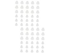 Healeved 400piezas Tazas De Desechables Autoadhesivas Para De Copas De Pigmento De Soporte Estable Para Microblading y y Ligero Fácil De Limpiar y Almacenar