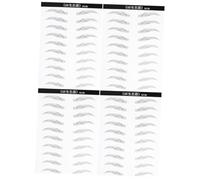 Healeved 4hojas Pegatinas De Cejas Impermeables Simulación De Pelo Natural Para Mujeres
