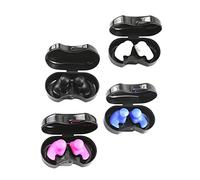 Healeved 4pares of Ear Plugs for Kids and Adults Flexible and Comfortable Design for Swimming Surfing