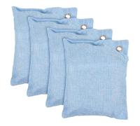 Healeved 4piezas Bolsas Purificadoras De Aire Con Activado Antiolores y Antihumedad Para Armarios Coches y Habitaciones Con Filtro De Activado Natural