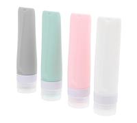 Healeved 4piezas Botellas De Loción y Champú De Unidades Para Mujeres Fácil De Usar Para