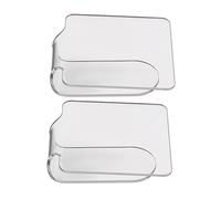 Healeved 4piezas De Maquillaje Cosmético Para Mezcla De Fundamentos y Personalizados Transparente y Reutilizable Para Arte De Uñas y Cosméticos