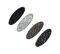Healeved 4piezas De Pelo De Horquillas Ovaladas De Metal Para y Accesorios De Cabello Coloridos y Divertidos Para y