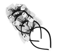 Healeved 4piezas Diadema de Halloween de Fantasma Tocado para Cosplay y Disfraz Accesorio para Fiesta y Truco o Trato para Fiesta de Disfraces y Decoración Festiva