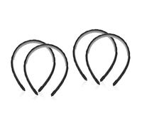 Healeved 4piezas Diadema Trenzada Para Mujer Accesorios De Cabello Diseño De Trenza Diadema Elegante De Pelo Sintético Natural