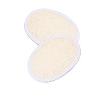Healeved 4piezas Esponja Exfoliante Natural De Lufa Cuerda Para Cepillo Corporal Para Limpieza Diaria Para Uso Familiar