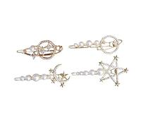 Healeved 4Piezas Horquillas Clips Para Mujeres y Niñas Accesorios De Moda Para Ocasiones Tocados Para Fiesta