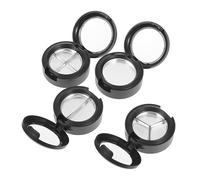 Healeved 4piezas Maleta Sombras De Ojos Contenedor De Lápiz Labial Caja De Rubor Cajas Prácticas Para Cosméticos Doméstico y Viaje