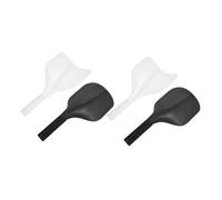 Healeved 4piezas Mascarilla Para Teñir El Cabello Protector Facial Reutilizables Para Peluquería Barbería Protector De Laca Para Barbería De Transparente Salón De Peluquería