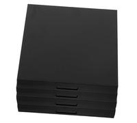 Healeved 4piezas Organizador De Uñas Uv Caja De Almacenamiento Prueba De Luz Para Pegamento De Uñas De Jalea y Accesorios Base Para Protección Óptima