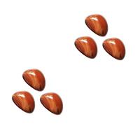 Healeved 4piezas Piedras De Ágata Sardonyx Naturales Mediano Para Sanación y Manualidades Piedras Irregulares De Energía Positiva y Relajación