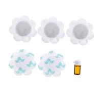 Healeved 5 Parches de Ajenjo para Moxibustión Adhesivos Térmicos Cervical Almohadillas Portátiles Efecto Calor Uso para Adultos