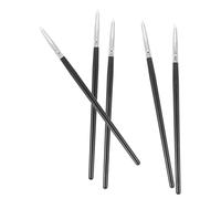 Healeved 5 Piezas Bolígrafo Para Tallar Uñas De Silicona Punta De Silicona Herramientas Para Esculpir Uñas Para Nail Art Stamp Pen y Efectos