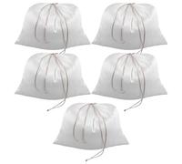 Healeved 5 Piezas Bolsa de Almacenamiento Organizador de Regalos para Fiestas Bolsa de Viaje Cierre de Cordón Protector de Zapatos para Viajes Cosas