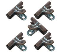 Healeved 5 Piezas Clips Bulldog Retro de Hierro Sujetadores Pequeños para Fotos Notas y Manualidades Oficina y Hogar