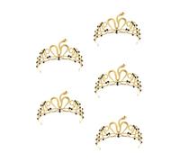 Healeved 5 Piezas Egipcia de Serpiente con Rhinestones para Novias Diadema Ligera para Cumpleaños Fiesta de Halloween y Accesorios de Pelo Elegantes para Mujeres y Niñas
