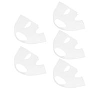 Healeved 5 Piezas Máscara de Silicona Reutilizable Diseño Colgante para Orejas que Previene la Evaporación Adecuado para Ambiente Aire Acondicionado y Baño