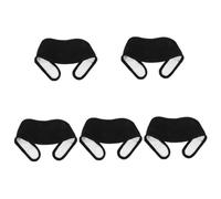 Healeved 5 Piezas paquete de aceite de ricino aceite de castor orgánico Relajación con aceite de ricino Envoltura de aceite de ricino aceite ricino papel de embalaje ayuda relajante útil