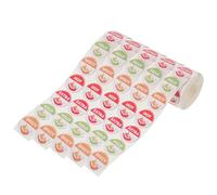 Healeved 5 Rollos Rollos de Pegatinas Indicadoras de Picante en Papel Cuché Rojo Guía de Nivel de Especias para Etiquetado de Alimentos y Gestión de Inventarios