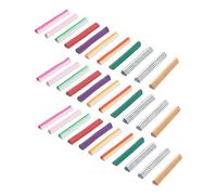 Healeved 50 Pcs bricolaje arte de uñas bastones de arcilla joyas de uñas Accesorios para celular accesorios de uñas arte de uñas pegatinas palos arcilla polimérica Material