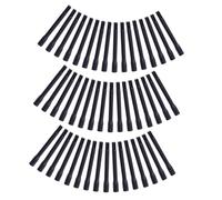 Healeved 50 Pcs Palo De Mezcla De Palos De Mezcla De Varilla Agitadora Mezcla De Uñas Palos De Mezcla De Juegos De Uñas Kit De El Plastico Black Reutilizable