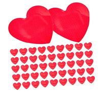 Healeved 50 Pcs Vendaje En Forma De Corazón Tira De Tiritas Lindas Vendas Infantiles De Dibujos Animados Vendajes Rosas Corta Vendaje Goma Blanda Polvo Hemostático Impermeable Niño Pequeño