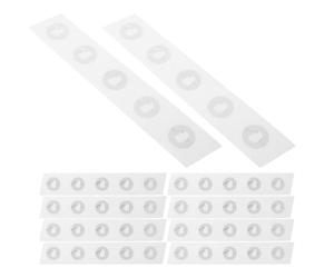 Healeved 50 Pegatinas en Blanco con Chip NFC, Etiquetas programables y regrabables, Etiquetas Adhesivas para automatización Musical DIY, acciones Personalizadas de teléfono con un Toque y tareas