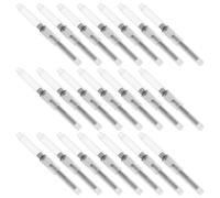Healeved 50 Piezas Convertidor de Tinta para Pluma Estilográfica, Absorbedor de Tinta Atornillado, 2,6mm, Plástico, para Recarga Fácil y Uso Frecuente, para Escritura Creativa y Uso