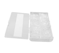 Healeved 500 Piezas Punta De Uñas Transparente Almohadillas Para Los Pies Para El Cuidado Bucal Caballete Pegatinas Vajilla Para El Hogar Varita De Juguete Manillar De Cinta El Plastico