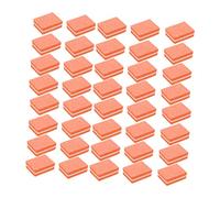 Healeved 50piezas Limas De Esponja Para Manicura Bloques Mini Pulidores De Uñas De Alta Elasticidad Para Salones y Uso Personal