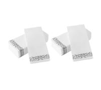 Healeved 50piezas Servilletas Desechables Decorativas Para Fiestas y Bodas Servilletas Alta Absorción Para Uso Casa y Restaurantes Diseño Elegante Para Decoración De Mesas