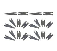 Healeved 5juego Metralla de Resortes de Acero al Manganeso Juego de Resortes para Reparación de Tatuajes de Bobina para Máquina de Tatuar Delantero y Trasero para Ajuste