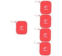 Healeved 5piezas Bolsa De Medicina Portátil De Viaje Botiquín De Primeros Auxilios Compacto Para Hogar y Actividades Al Aire Organizador De Salud De Oxford Para Emergencias