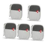 Healeved 5piezas Bolsa De Primeros Auxilios y Portátil Para Camping Organizador Médico Múltiples Compartimentos Gran Capacidad Para Emergencias Al Aire