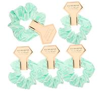 Healeved 5piezas Conjunto De Banda y Cuerda Cabello Gomas Forma De Anillo Para Dama De Honor Para Despedida De Soltera Accesorios Pelo De Mujer