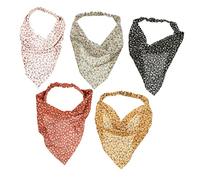 Healeved 5piezas Diademas Elásticas Pañuelos Para Pelo Accesorios Para Damas Versátiles