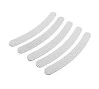 Healeved 5piezas Limas De Uñas De Color Aleatorio Archivos De Uñas Curvos De Manicura Profesional y Uso Personal Herramientas Esenciales y Artificiales