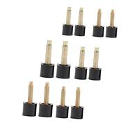 Healeved 6 Pares Puntas Antideslizantes Consejos Para El Talón De Tacón Alto Reparación Del Talón Del Zapato Tacones Altos Para Mujer Protector De Proteger Tpu Negro