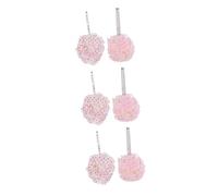 Healeved 6 Piezas Bola de baño esponja de baño para niños limpieza del baño bañera esponjas limpiador de la piel del cuerpo de baño depurador de piel de ducha tómate un baño flor de baño