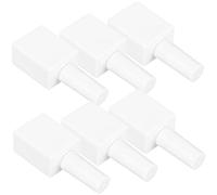 Healeved 6 Piezas botella esmalte uñas vacía recipientes vacíos gel para uñas botella uñas portátil Botellas esmalte uñas vacías Botellas esmalte uñas recargables