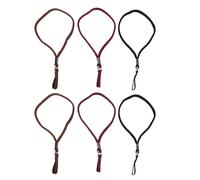Healeved 6 Piezas Correa de Muñeca Antideslizante para Bastón de Senderismo, Accesorios de Nylon y Metal que Reducen la Fatiga en Viajes al Aire Libre y Trekking de Larga Distancia