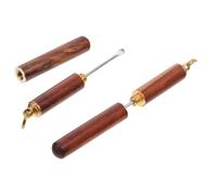 Healeved 6 Piezas Cuchara De Oreja De Madera Ropa Potenciadora De Aroma Cucharas Para Quitar La Cera Del Oido Recogedor De Orejas Herramienta De Higiene Del Oído Púas De Oreja Brown Sándalo