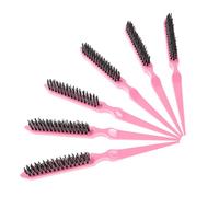 Healeved 6 Piezas Peine Depilador De Triple Hilera Peine Alisador Para Cabelludo Herramienta Para Peinar El Cabello Desenredante Reutilizable Para Cabello Natural