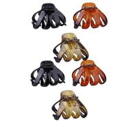 Healeved 6 Pinzas de Pulpo Cabello Dientes Accesorios para Cabello de Ps Portátiles y Adecuadas Ideales para Uso Diario y Viaje Diseño de Moda para Mujeres y Niñas