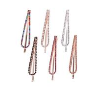 Healeved 6 Pinzas Pelo de Cristal Diseño Geométrico, Fácil de Colocar y Buen Agarre, Accesorios Elegantes para Mujeres y Niñas en Bodas y Eventos
