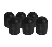 Healeved 6 Tapas Antideslizantes para Picas de Violonchelo de Goma Negra 05 CM de Diámetro Protectores para Pasadores Accesorios para Protección y Uso en Interpretación y Práctica