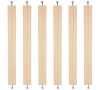 Healeved 6 Tiras Calefactoras para Selladora Térmica Manual, Recambio para Máquina de Sellado Alambre de 2 Mm y Tela, Accesorio Compatible para Sellado al Vacío y Termoselladora, 300 Mm