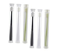 Healeved 6 Uds Nano Cepillo De Dientes Para Embarazadas Cepillo De Dientes Japonés Cepillo De Dientes Pequeño Cepillo De Dientes Portátil Cepillo De Dientes Manual Cepillos De